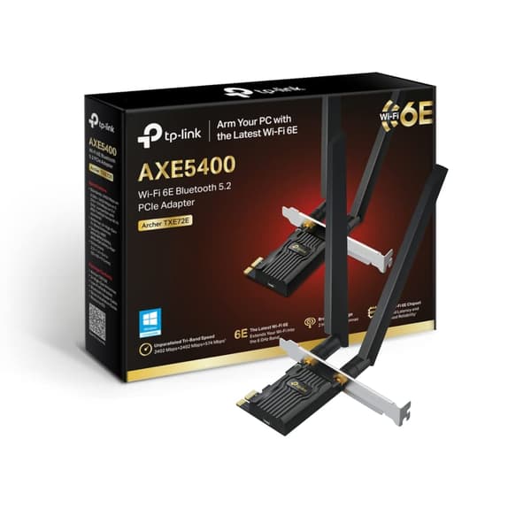 TP-Link ARCHER TXE72E V1 Netvärksadapter PCI Express x1
