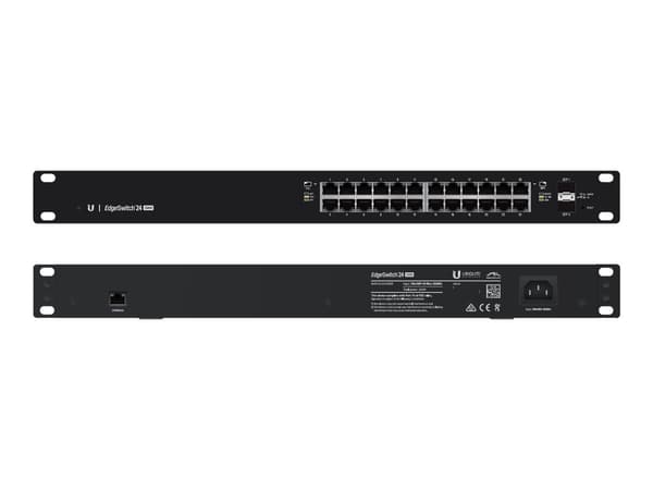 Ubiquiti EdgeSwitch 24 Switch 24-porte Gigabit PoE+