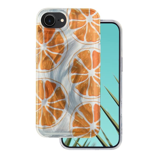 Ultra Trendy Summer skal för iPhone 16e / 17e orange