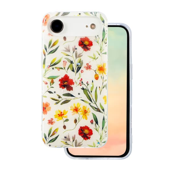 Glow Glam skal för iPhone 17 Air vit