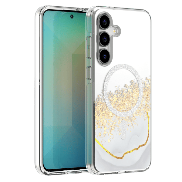 Epoxy Mag skal för Samsung Galaxy S26 Plus vit