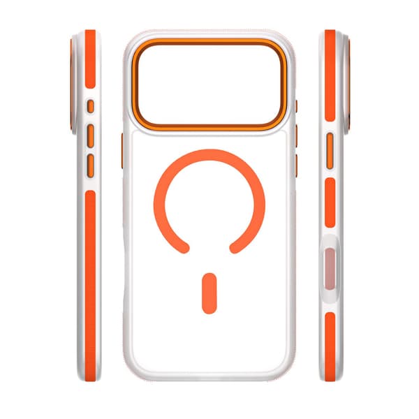 Etteri Icy Mag skal för iPhone 16 orange orange