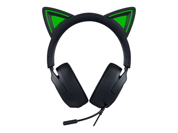 Razer Kraken Kitty V3 X Kablet hörlurar svart svart