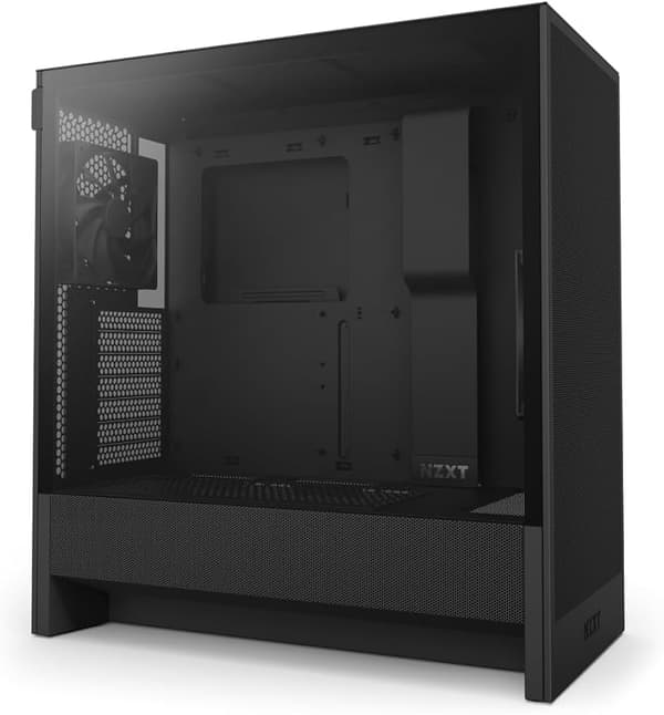 NZXT H series H5 Flow Tower Udvidet ATX svart