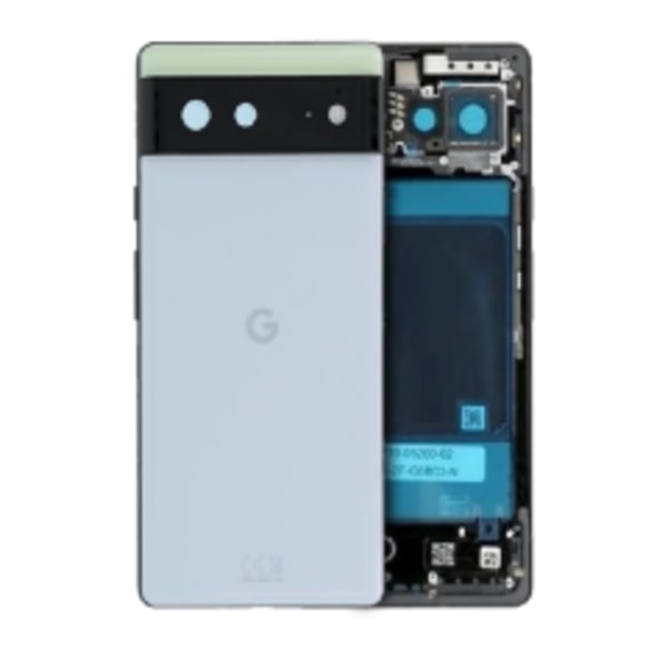 Baksida för Google Pixel 6 (Äkta OEM) (Sorta Seafoam)