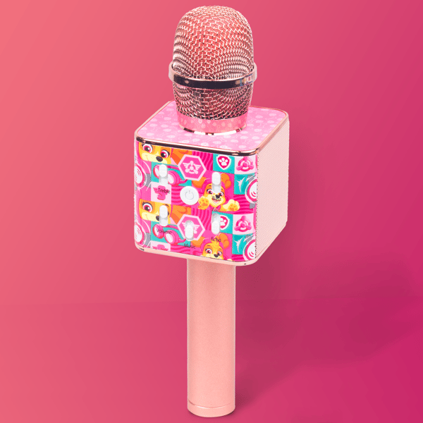 Paw Patrol karaokemikrofon rosa