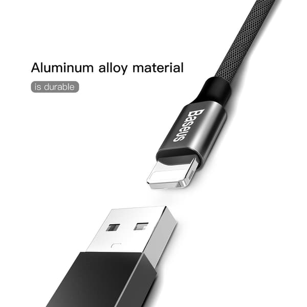 Baseus kabel Yiven USB - Lightning 1,8 m 2A svart