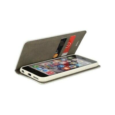 magnet Book fodral för Apple iPhone X/XS|vit vit