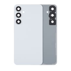 Baksidesglas med kameralins för Samsung Galaxy A55 5G (A556 / 2024) (Ingen logotyp) (Eftermarknad Plus) (Isblå)