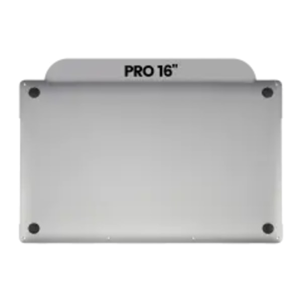 Bottenkåpa för MacBook Pro 16" (A2141 / Mitt 2019) (Begagnad OEM Pull: Klass B/C) (Rymdgrå)