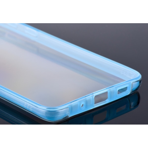TPU fodral fram och back för Samsung S21ultra blå blå