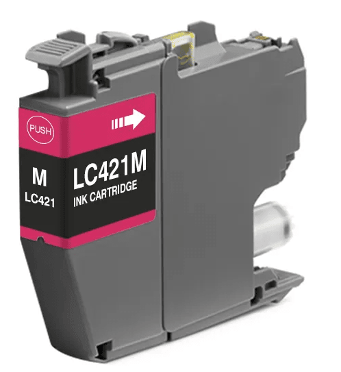 Brother LC 421XLM Magenta 500 sidor bläck