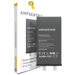 Ersättningsbatterikärna för iPhone 14 Plus (punktsvetsning krävs) (AmpSentrix Core)