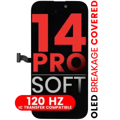 OLED-enhet för iPhone 14 Pro (Eftermarknad Pro: XO7 Soft) (120HZ)