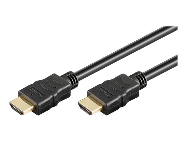 goobay Series 2.0 HDMI-kabel med Ethernet 15m svart