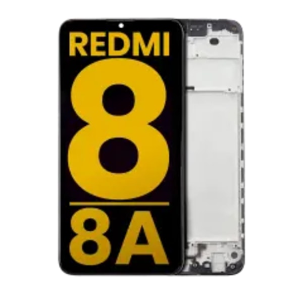 LCD Assembly With Frame For Xiaomi Redmi 8 / 8A (Refurbished) (All Colors)