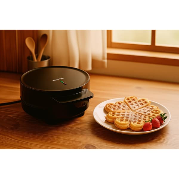Huslog Rund våffeljärn 1200W