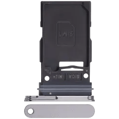 Enkel SIM-kortshållare för Samsung Galaxy S25 / S25 Plus (Premium) (Silver Shadow)