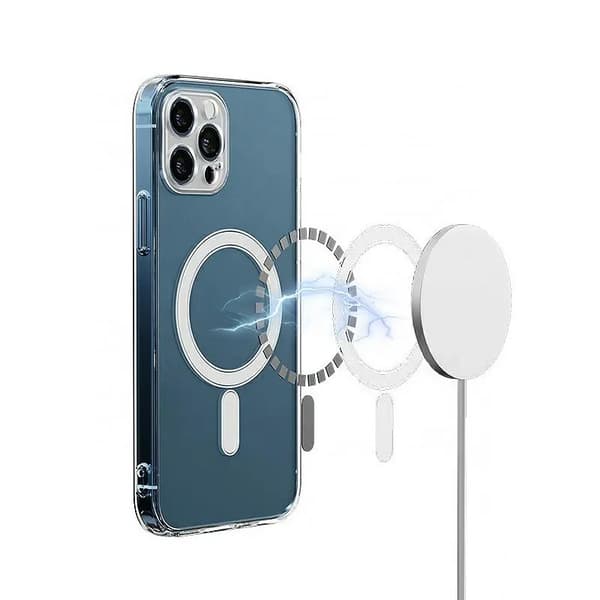 MagSafe​ silikonfodral för iPhone 11​ – Transparent transparent