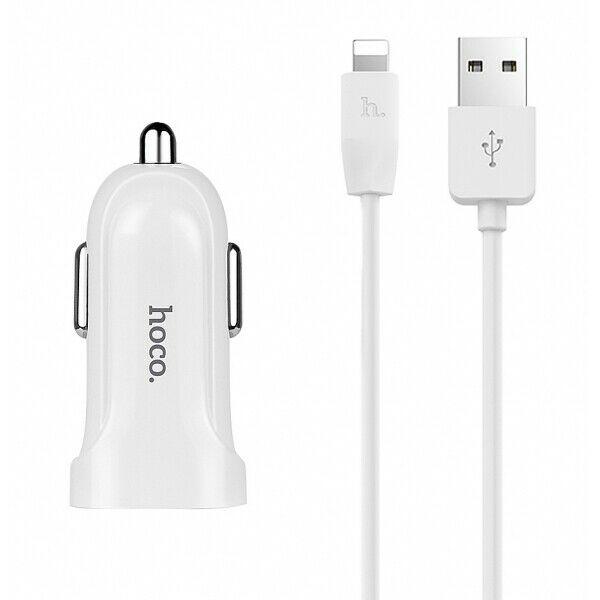 HOCO Z2 1 USB 1.5A Billaddare med lighting kabel