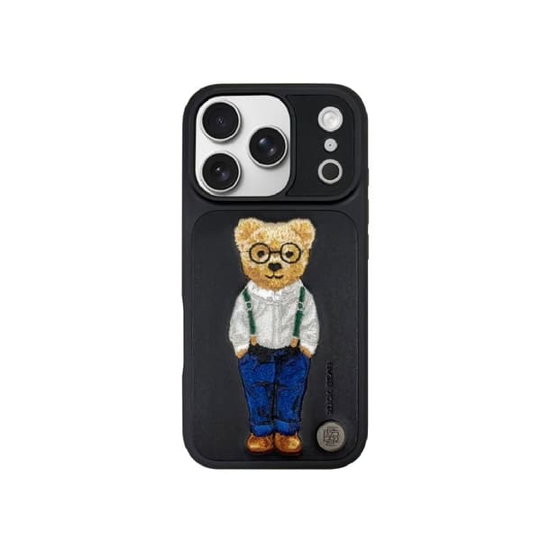 Zuck Bear London Classic för iPhone 17 Pro Svart