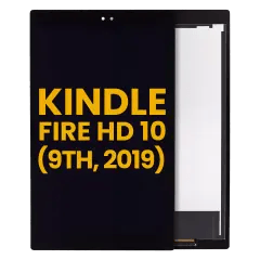 LCD-enhet med digitizer för Amazon Kindle Fire HD 10 (9:e generationen, 2019) (renoverad) (alla färger)