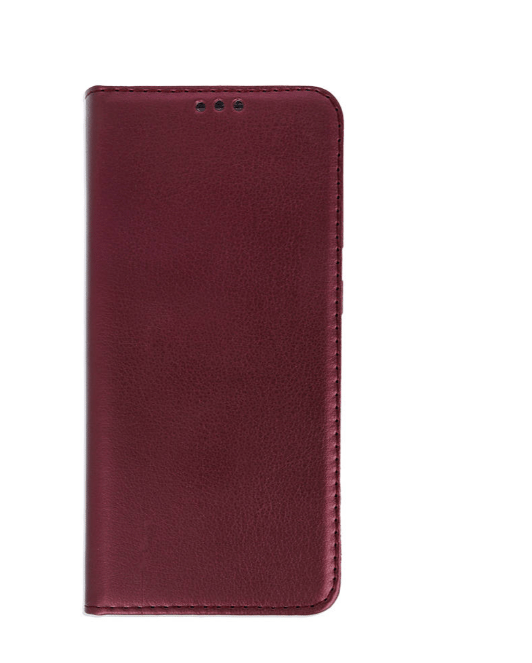 Magnetfodral för Samsung s22 Ultra Eco Läder – Vinröd röd