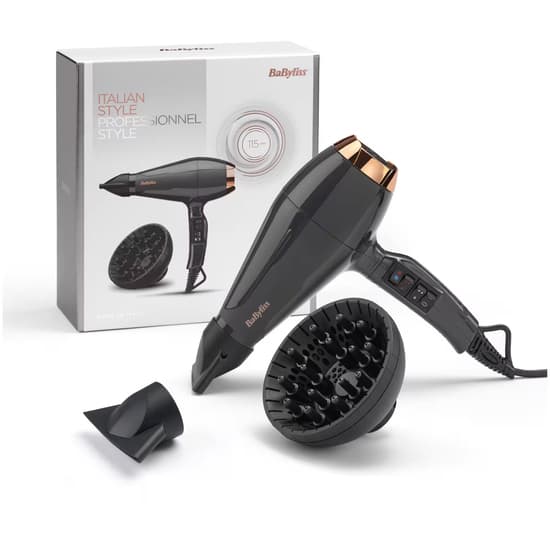 BaByliss 6719DE Hårtörrer svart