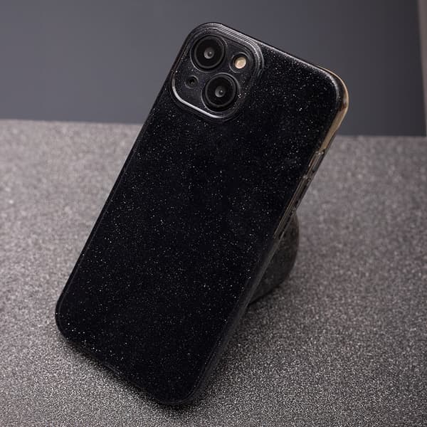 Shine-fodral för iPhone 16 Plus 6,7\" rökfärgad