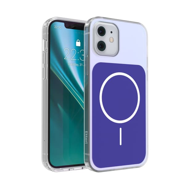 Etteri Hidden Pearl skal för iPhone 12 / 12 Pro mörkblå