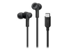 Belkin ROCKSTAR Kabling Öreproptelefoner svart svart