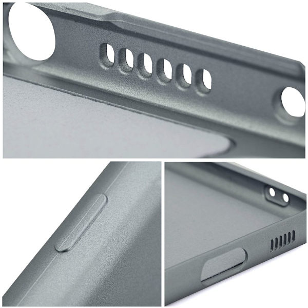 METALLIC Fodral för IPHONE 14 plus grå grå