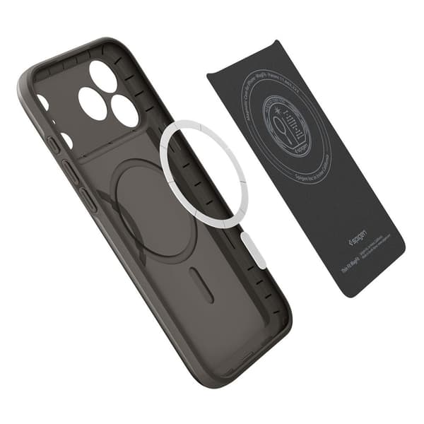 Spigen Thin Fit Mag Magsafe fodral för iPhone 17 Pro Gunmetal