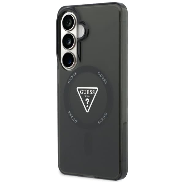 Guess fodral IML Gradient Triangle MagSafe för Samsung Galaxy S26 svart svart