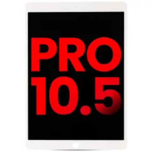 LCD-enhet med digitizer för iPad Pro 10.5\" (Eftermarknad Plus) (Vit)