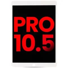 LCD-enhet med digitizer för iPad Pro 10.5\" (Eftermarknad Plus) (Vit) vit