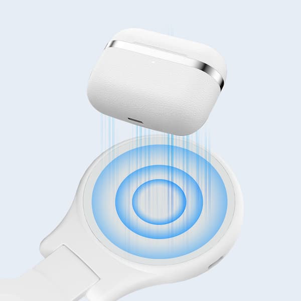 Devia Bluetooth hörlurar TWS Ultra1 vit med ANC blå