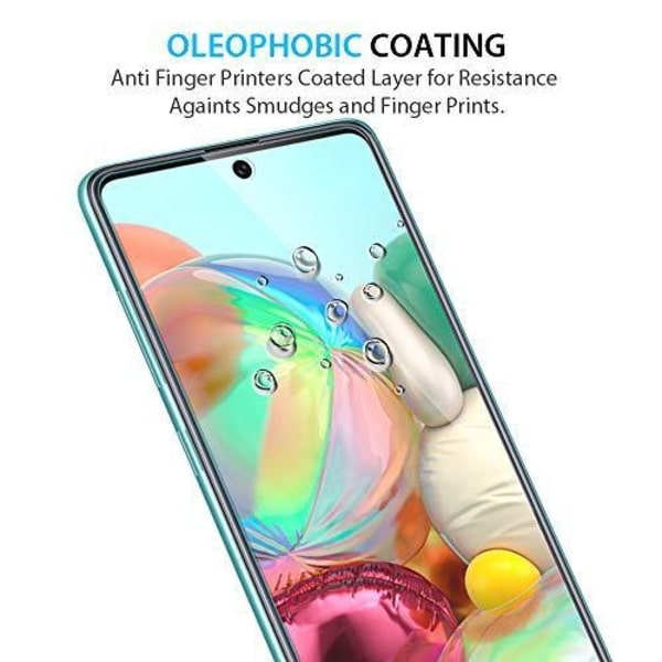 2 st heltäckande skärmskydd för Samsung A41 "Transparent"
"Transparent"