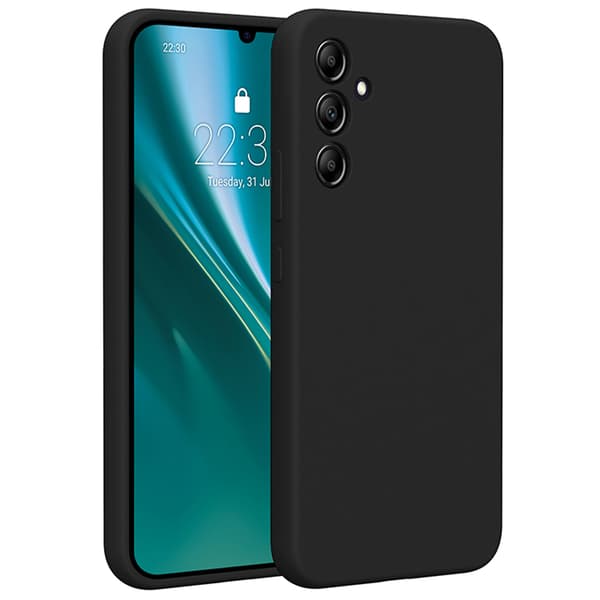 Etteri Silicone Case for Samsung Galaxy A34 5G Black