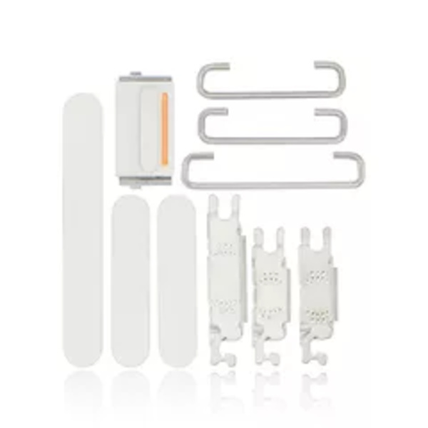 Hårda knappar (ström / volym / omkopplare) för iPhone 12 (vit)