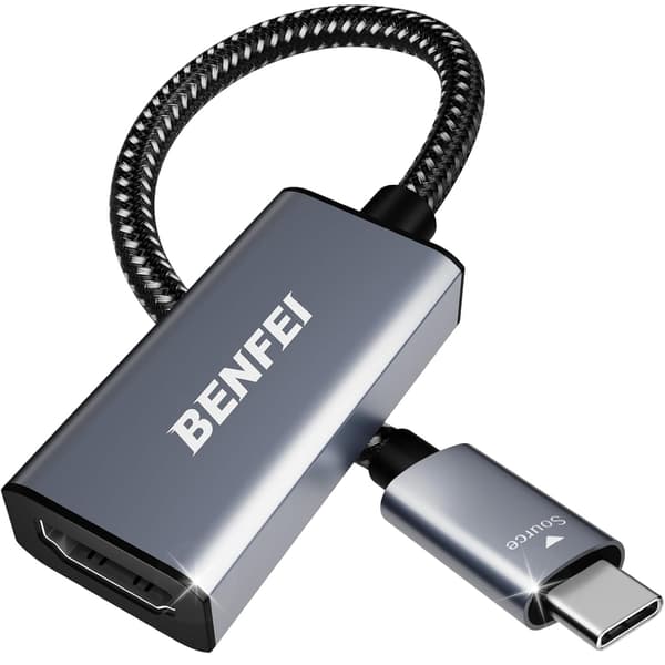 BENFEI-adapter USB-C till HDMI grå