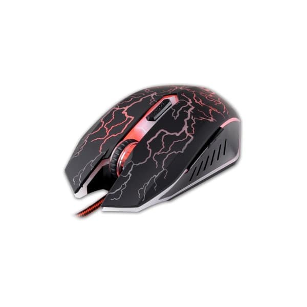 Gaming mouse Diablo 2400 DPI Kabel 6 Knappar Röd