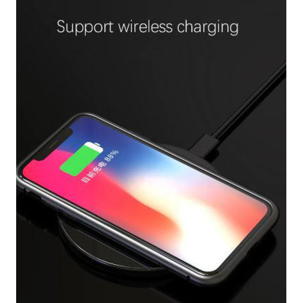 Magnetisk Aluminiummetall  för iphone X guld