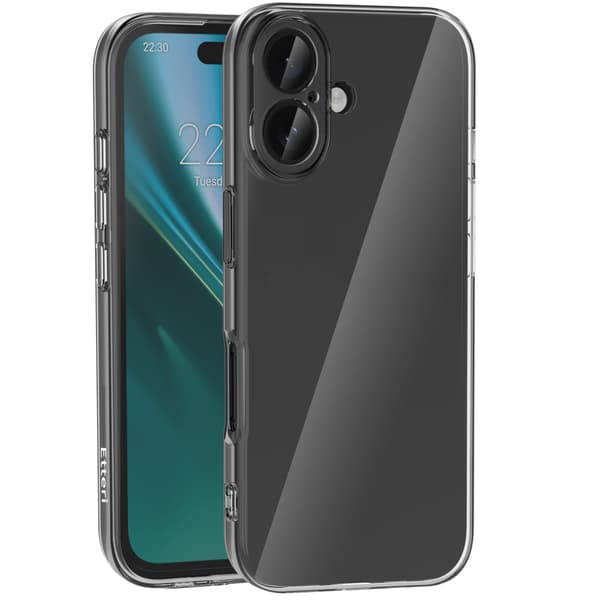 Etteri transparent skal för iPhone 16 Plus