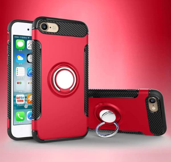 Iphone 7/8 plus  fodral med Roterande ring