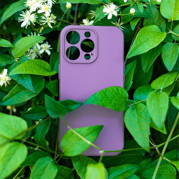 Silikonskal för iPhone 17 Air lavendel