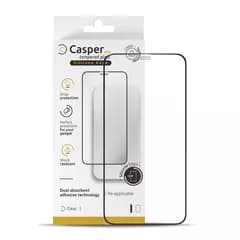 Casper Pro Silikon Härdat Glas för iPhone 13 Mini (Detaljhandelsförpackning) (Klar)