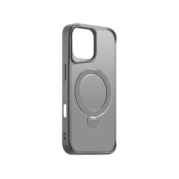 Etteri Matt Mag Ring-fodral för iPhone 16 grå grå