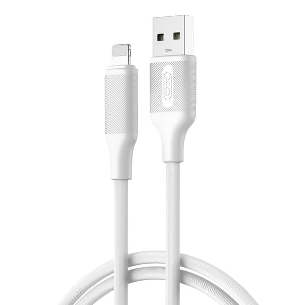XO-kabel NB265 USB - Lightning 1,0m 2,4A vit vit