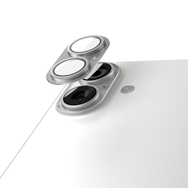 Etteri fullständigt kameralinsskydd för iPhone 17 silver silver